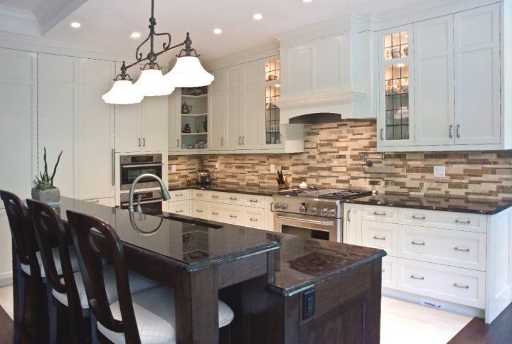 Kitchen photograph, bright and corrected — after editing sample